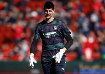 Courtois se rompe el cruzado anterior de la rodilla izquierda