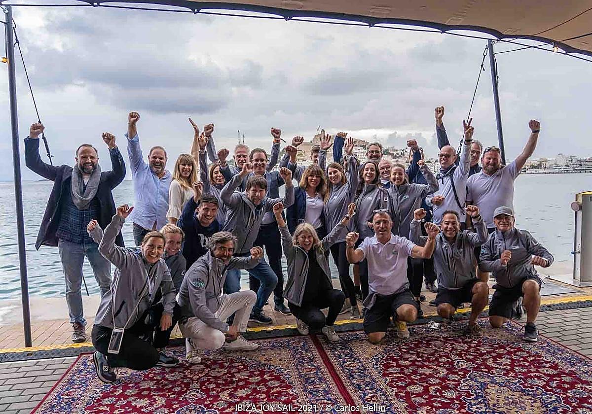 La combinación de un gran equipo y los mejores barcos, claves del éxito de la Ibiza JoySail