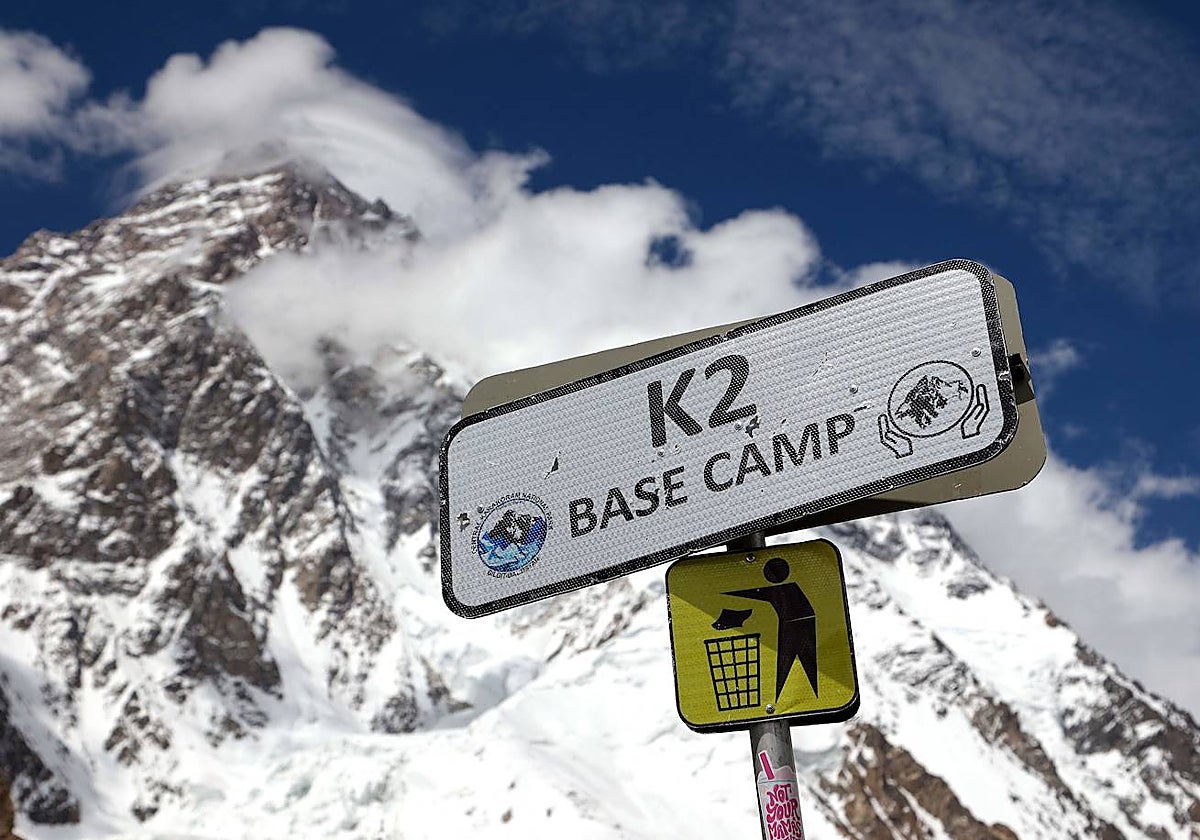 Campamento base del K2, la segunda montaña más alta del mundo, en la cordillera del Karakórum