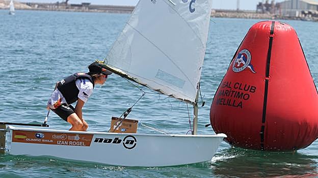 Izan Rogel (optimist) y Jaime García (Ilca4), campeones del III Trofeo de Vela Ligera RCMM-MSC