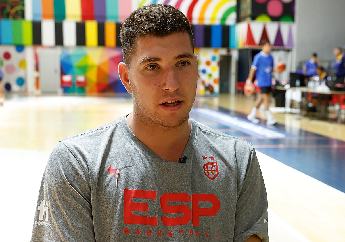 Joel Parra en la entrevista exclusiva para el ABC