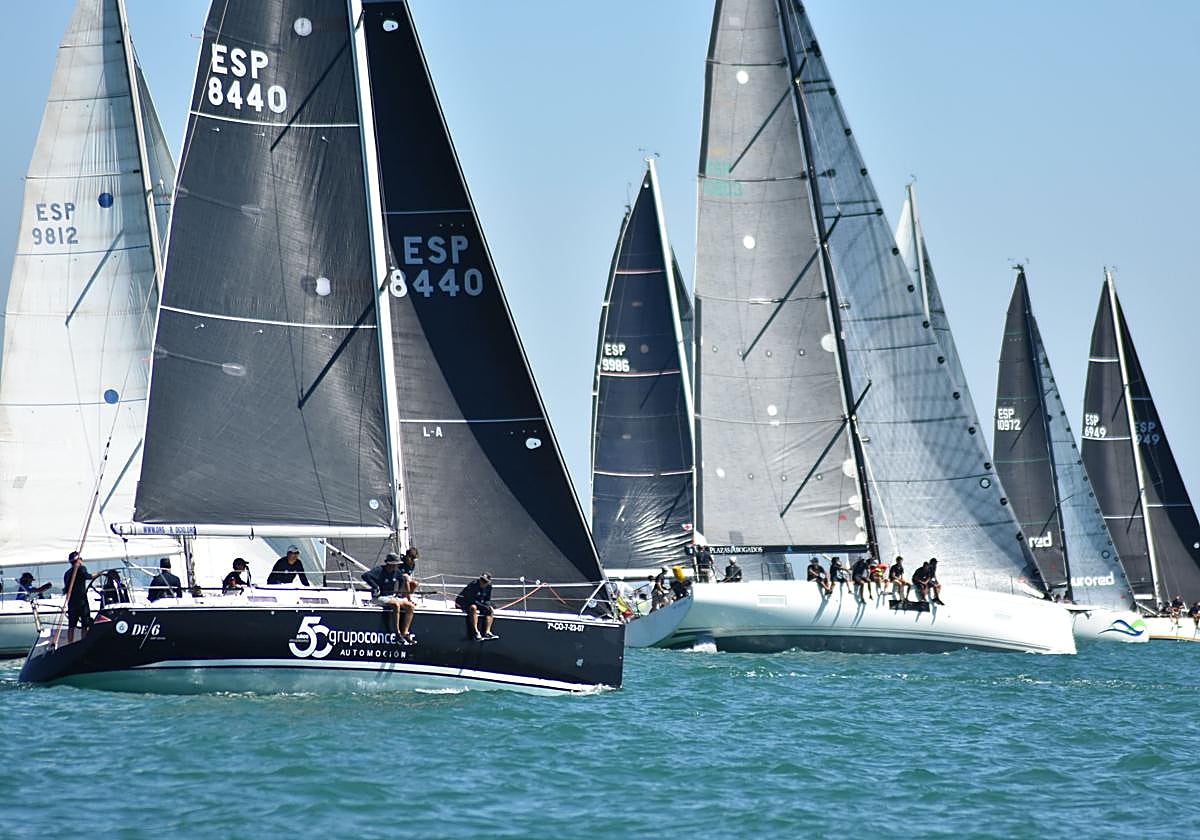 «Majareta», «Seabery Dralion», «Concesur» y «Trebolissimo» se colocan en cabeza de la Semana Náutica