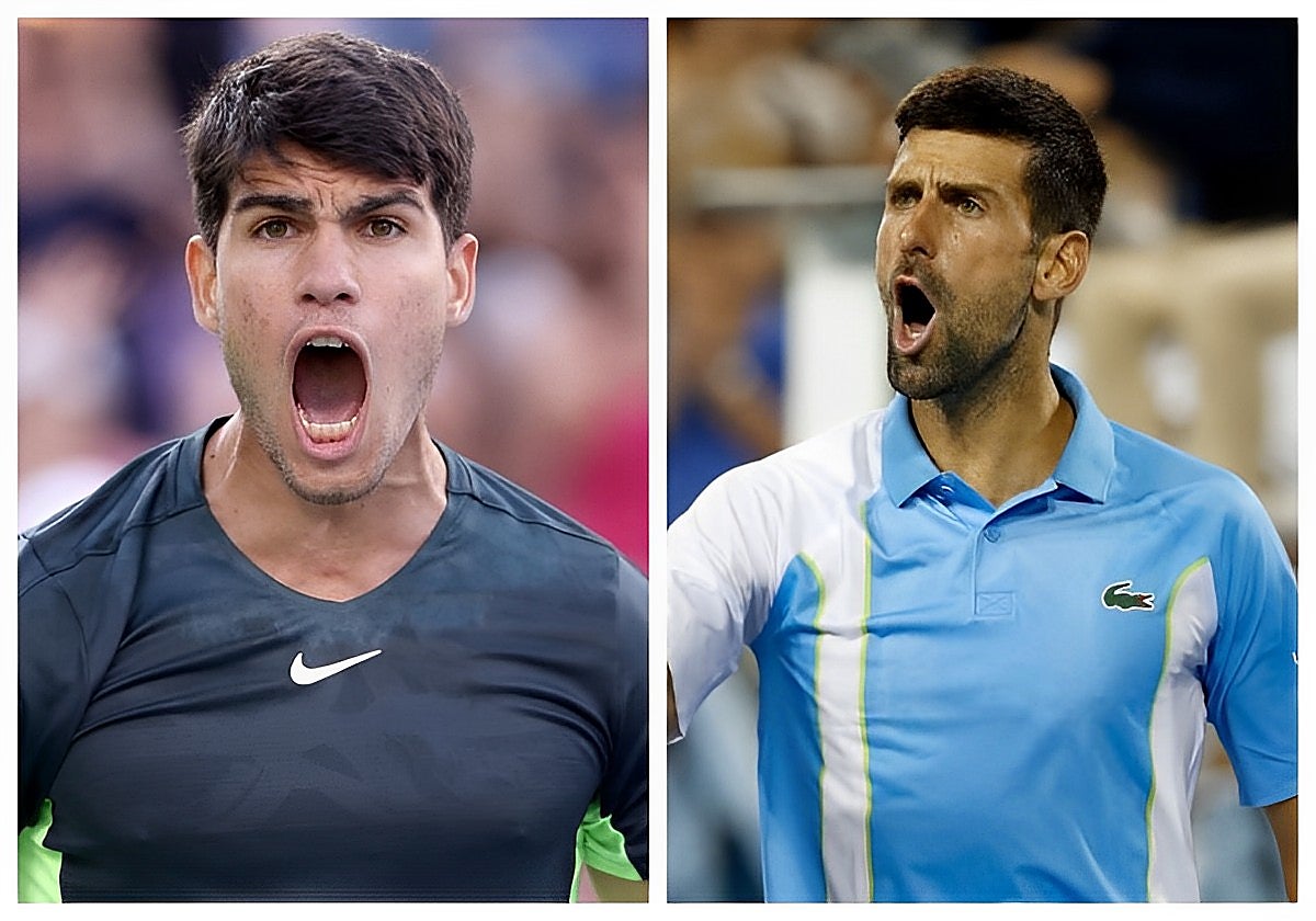 Carlos Alcaraz - Novak Djokovic, estadísticas del partido