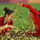 El deporte español se vuelca con sus mensajes de felicitación a la selección femenina de fútbol