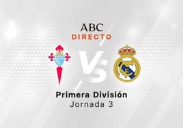 Celta - Real Madrid, estadísticas del partido