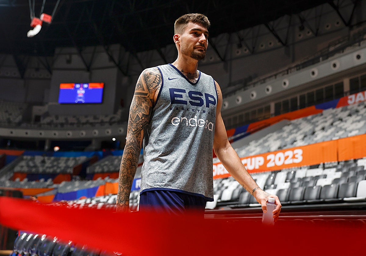 Willy, durante un entrenamiento