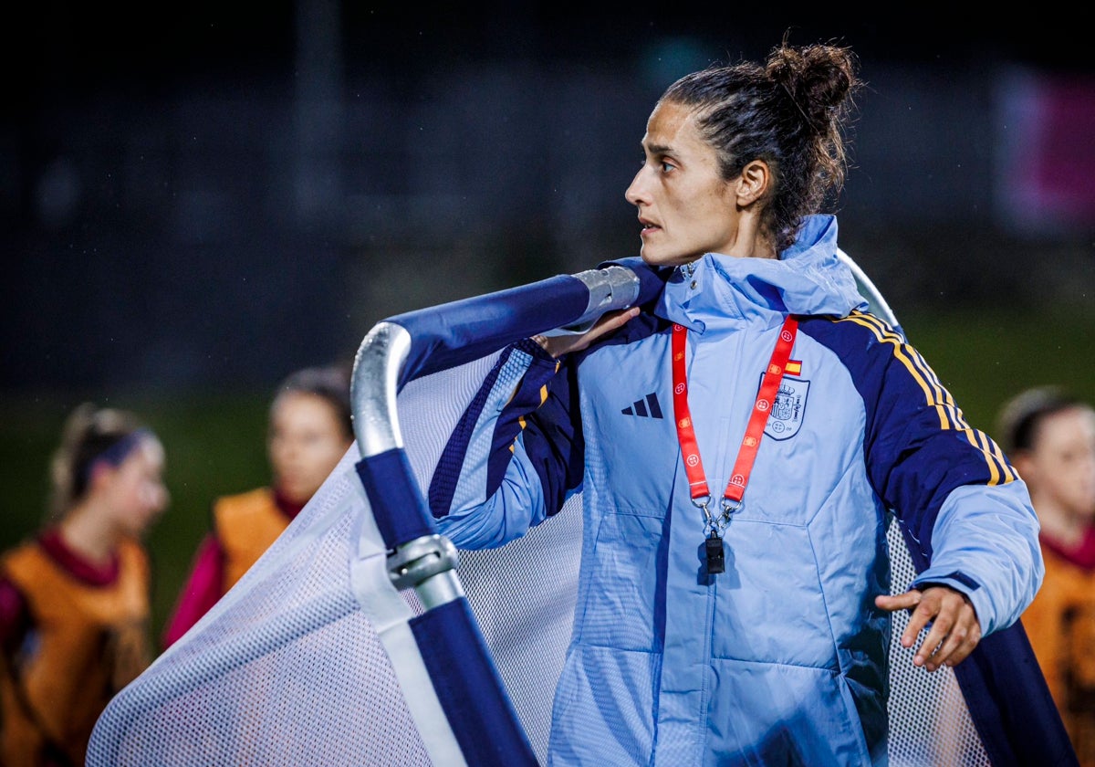 Montse Tomé, durante el Mundial