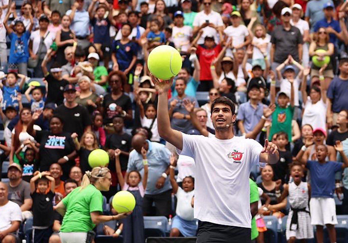 Alcaraz, en Nueva York