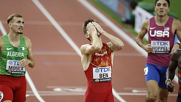 Ben  se lamenta tras acabar cuarto