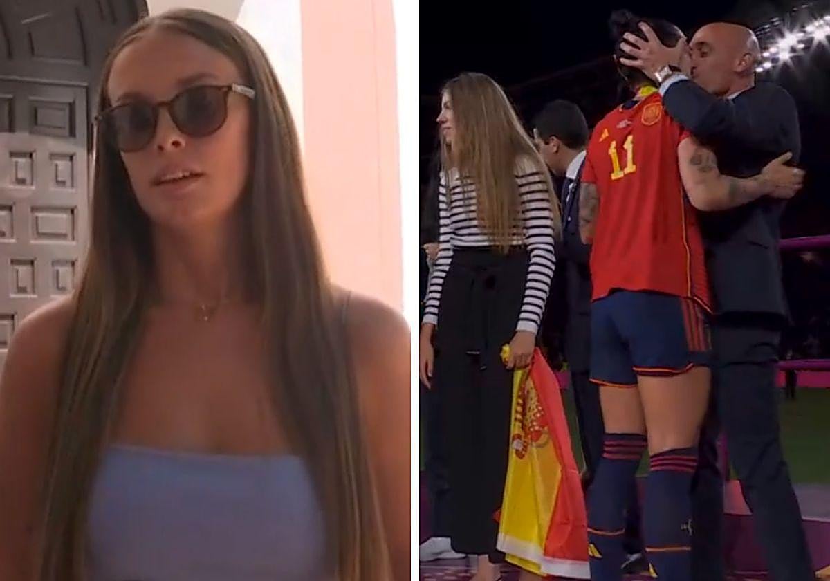 María, amiga de Luis Rubiales, a favor del beso a Jennifer Hermoso