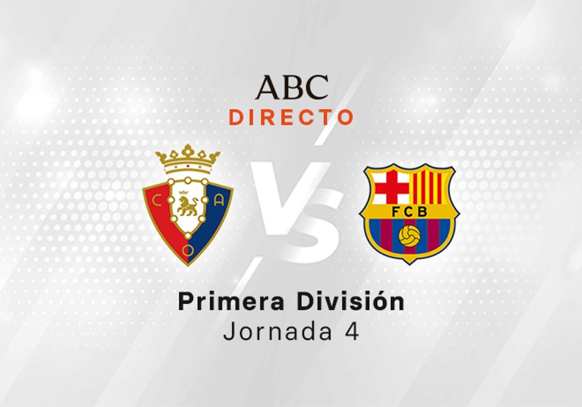 Osasuna - Barcelona, las estadísticas del partido