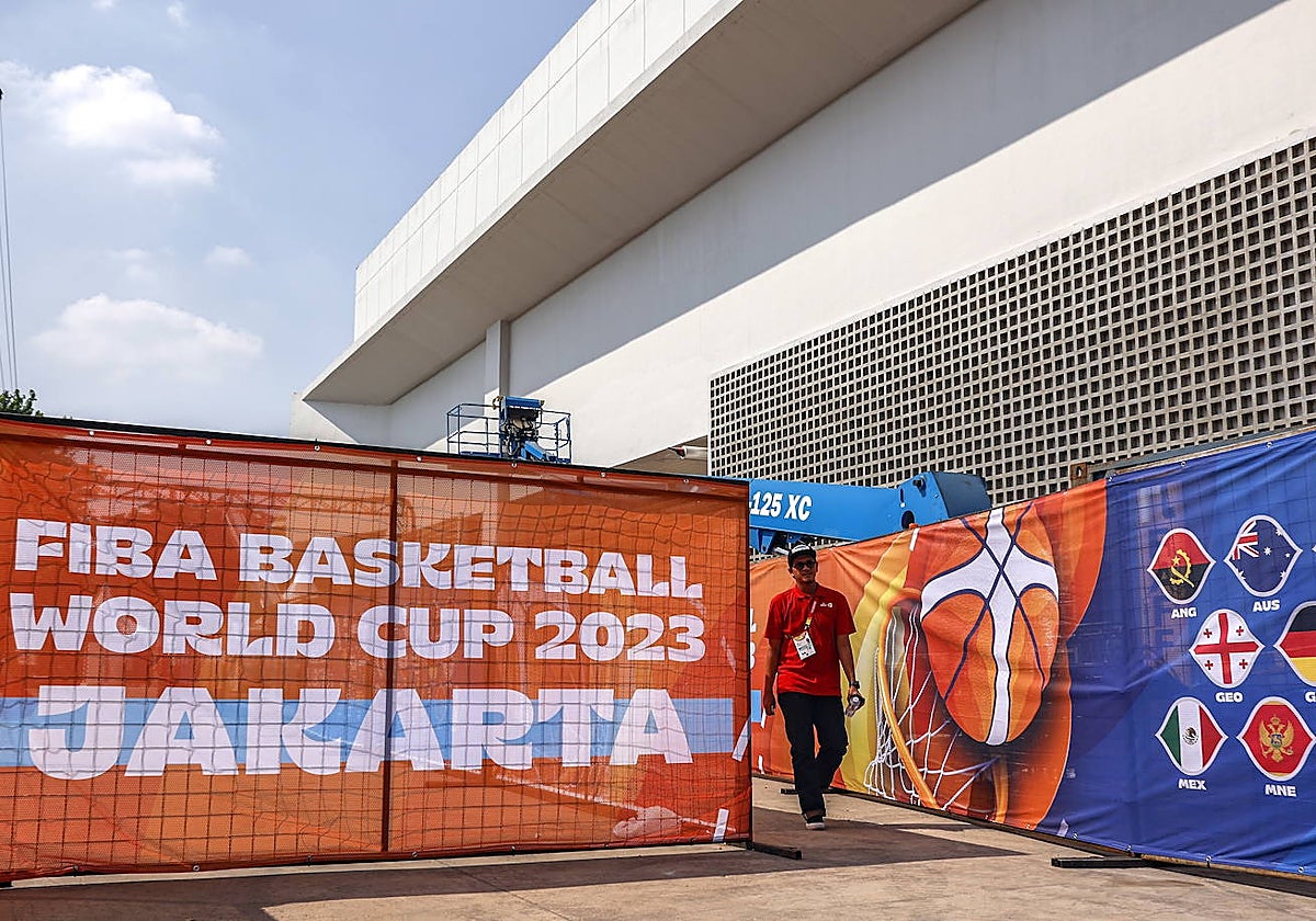 El Indonesia Arena, sede del Mundial de baloncesto en Indonesia