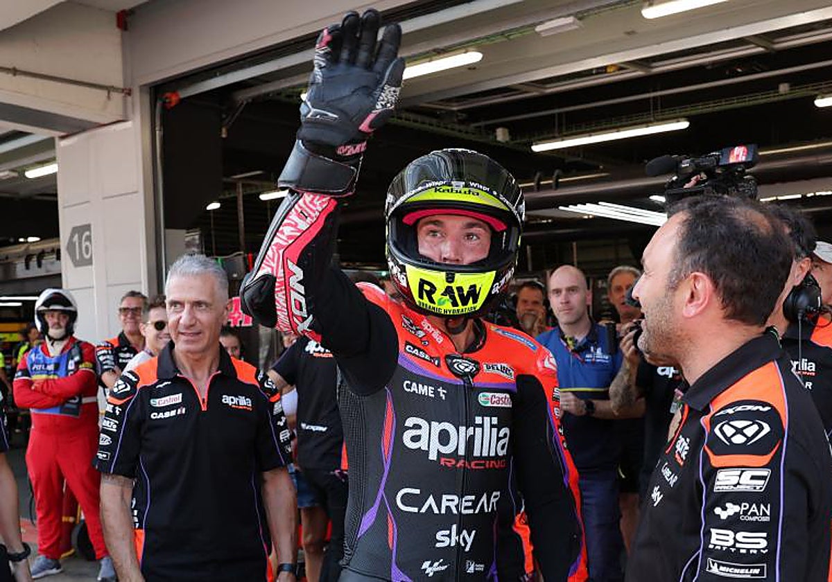 Aleix Espargaró marcó el mejor tiempo en los libres del viernes