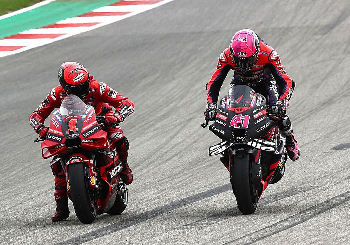 Pecco y Aleix se han disputado la pole en Montmeló