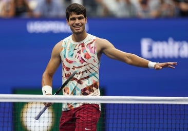 Alcaraz, un rayo que ya está en cuartos