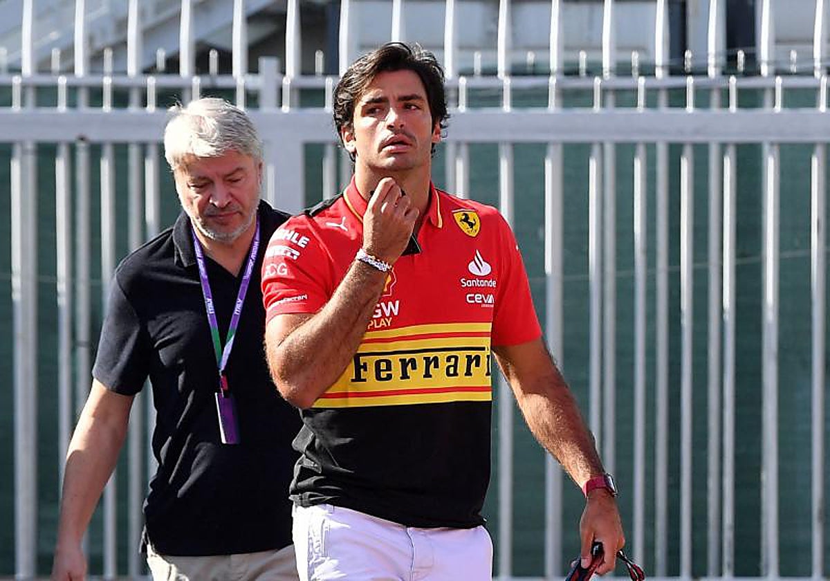 Carlos Sainz, el pasado fin de semana en Monza