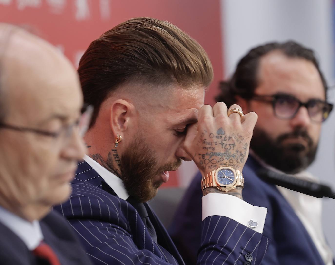La presentación de Sergio Ramos como nuevo jugador del Sevilla FC