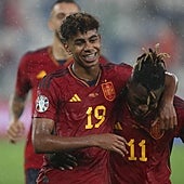 El uno x uno del Georgia - España: Lamine Yamal hace historia y Morata brilla