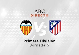 Valencia - Atlético, estadísticas del partido