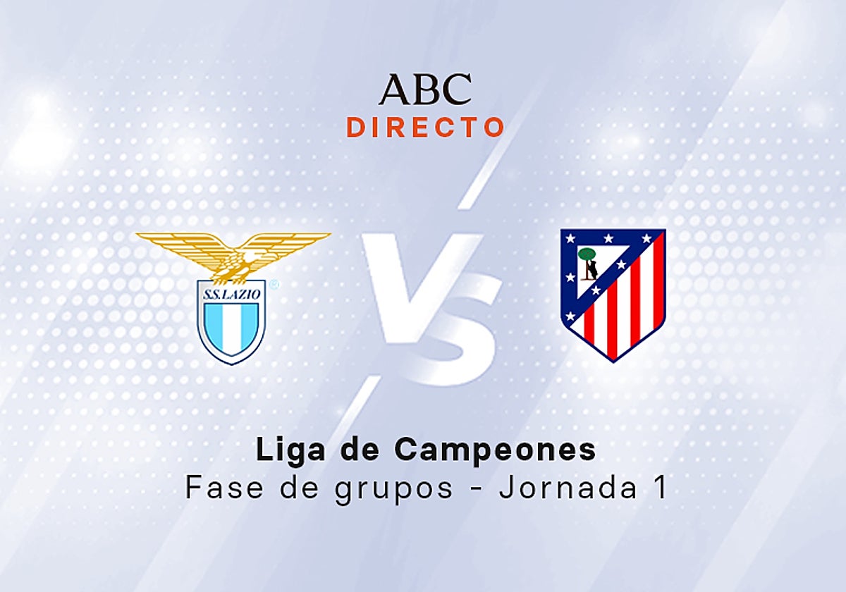 Lazio - Atlético, estadísticas del partido de Champions