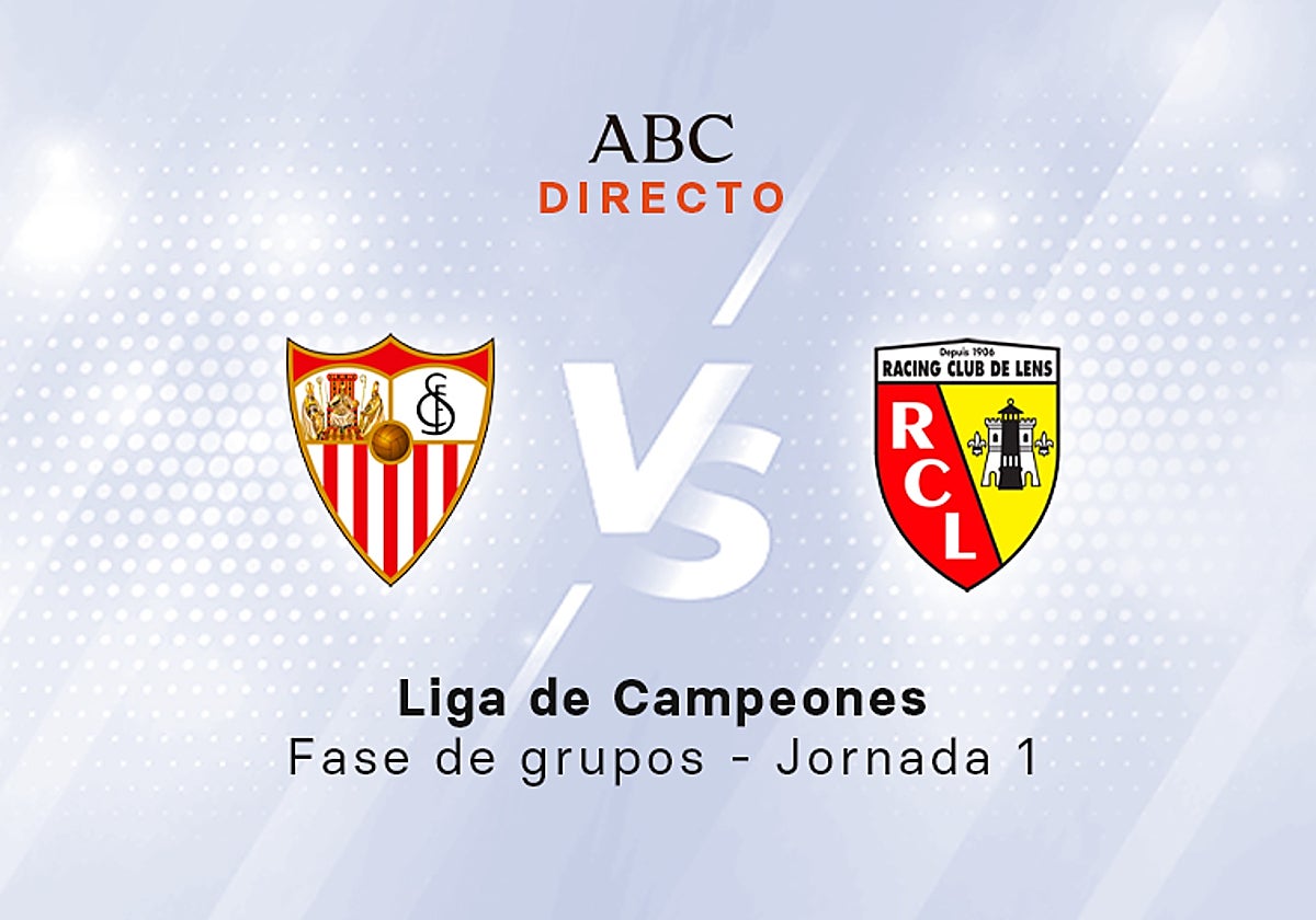 Sevilla - Lens, estadísticas del partido de Champions