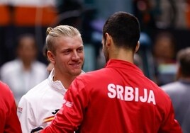 La Serbia de Dojokovic echa a España de la Copa Davis