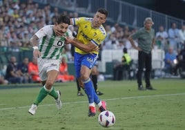 Betis - Cádiz, las estadísticas del partido