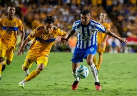 Tigres, con Lainez de goleador, pasa por encima del Monterrey de Canales