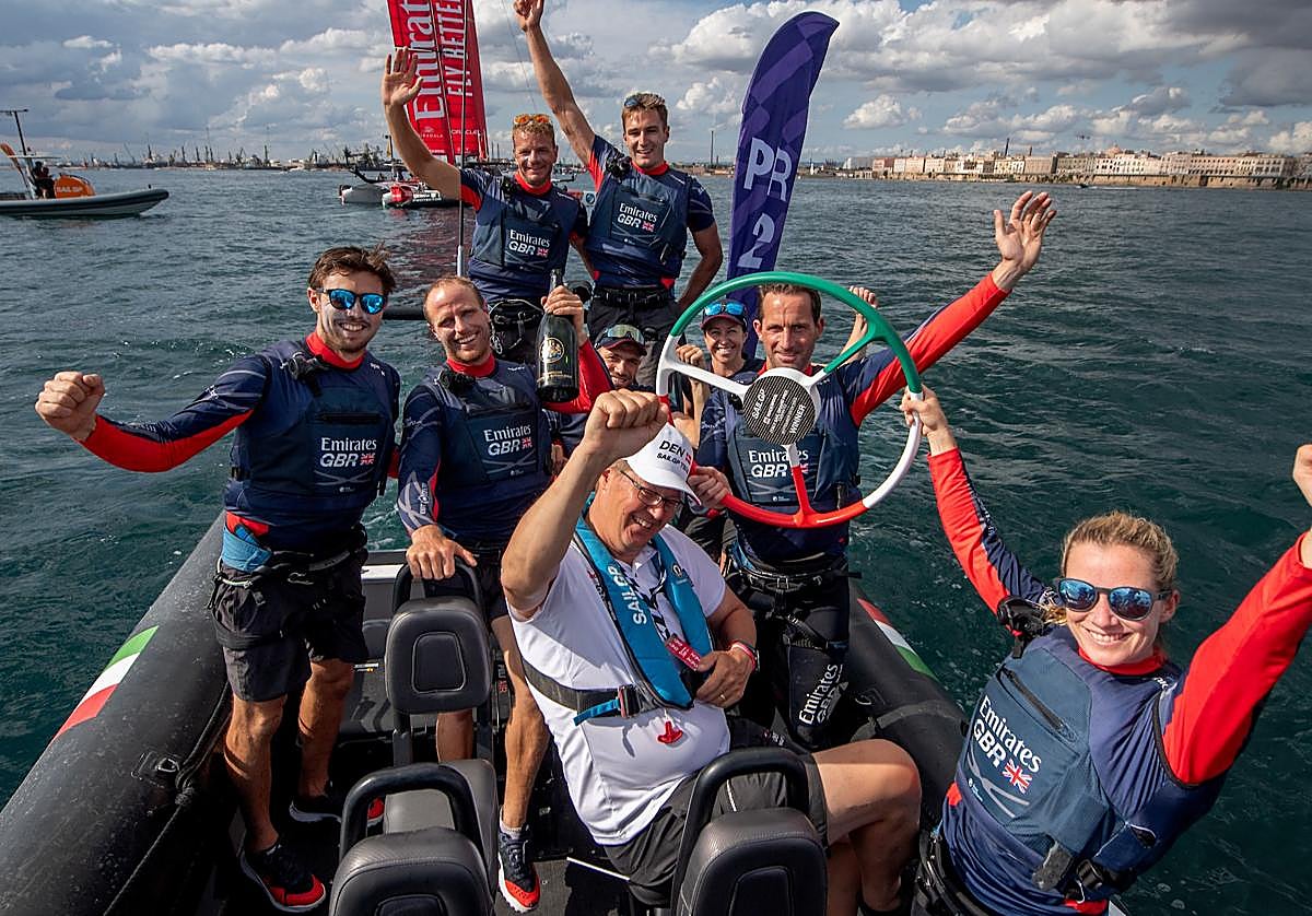 Emirates GBR ganó el evento de Rolex Sail GP de Taranto