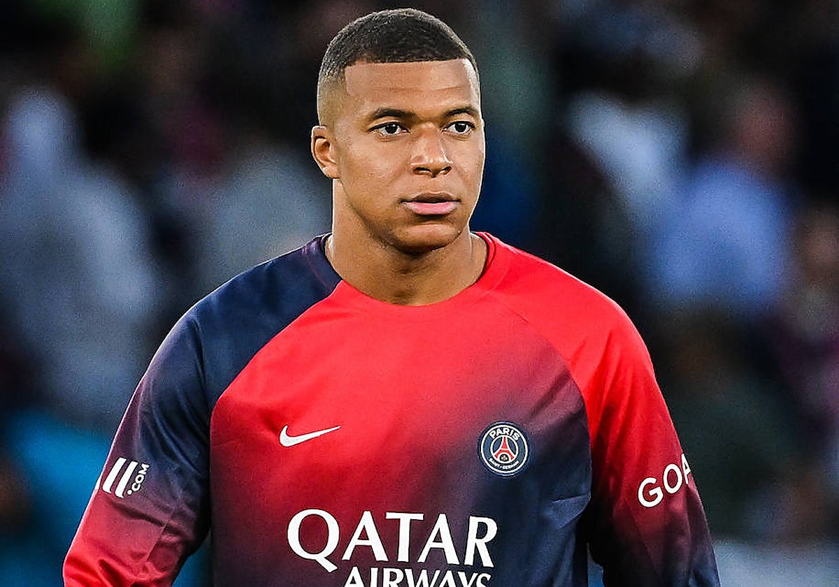 Kylian Mbappé, delantero del PSG