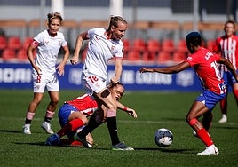 El Sevilla Femenino cae por la mínima en su visita al Atlético (2-1)
