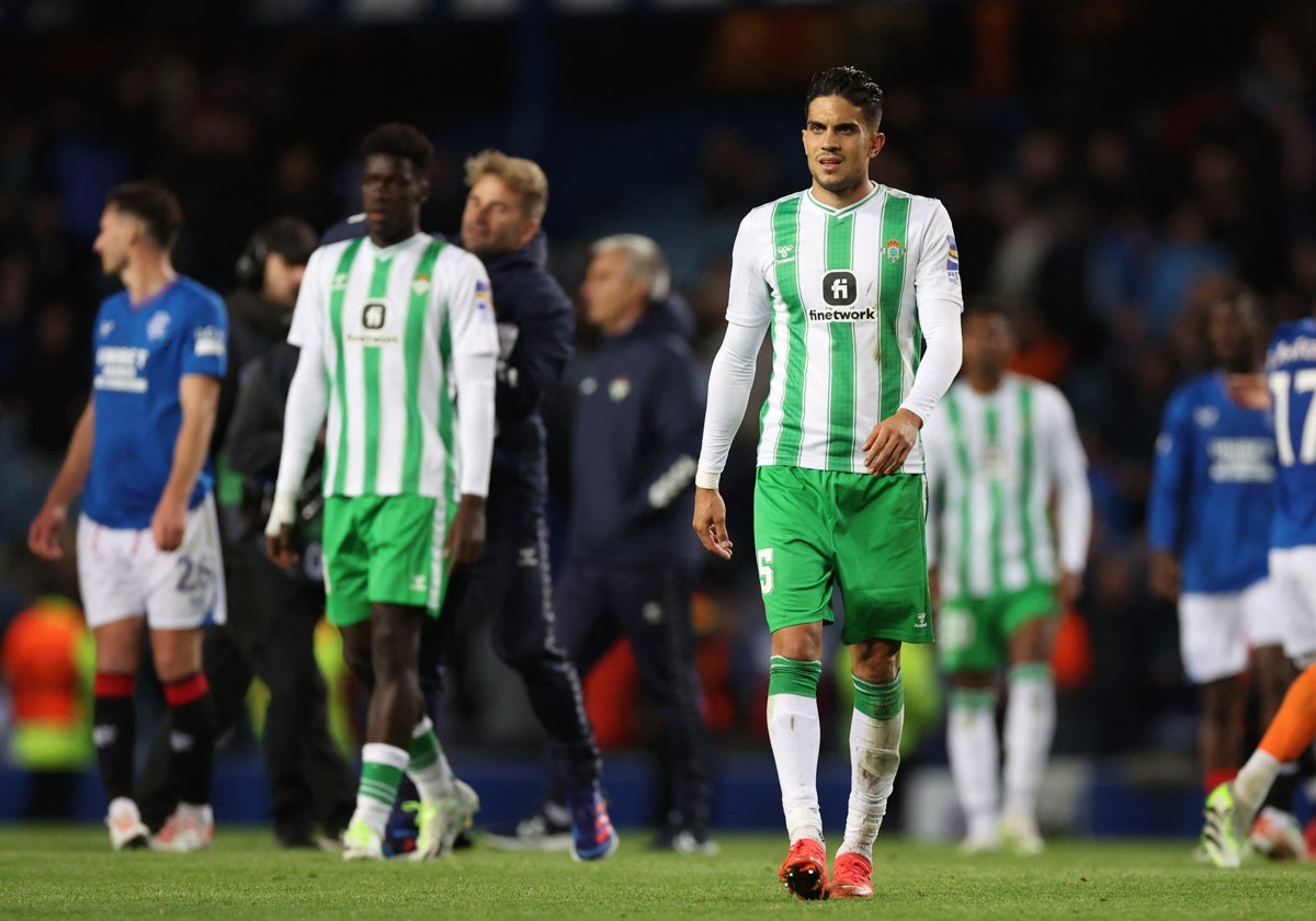 Bartra durante el duelo ante el Rangers en el primer duelo de la fase de grupos de la Europa League