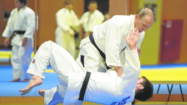 Vladimir Putin, un entusiasta del judo