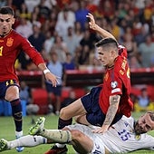 Los tres debutantes entusiasman a De la Fuente