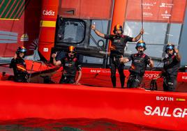 ¡Grande España!, terceros en Cádiz a falta de una jornada en el Rolex Sail GP