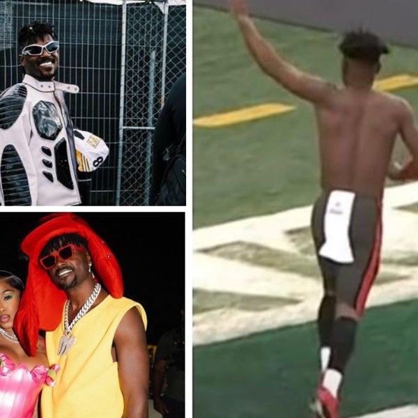 Antonio Brown, de figura del fútbol americano a juguete roto