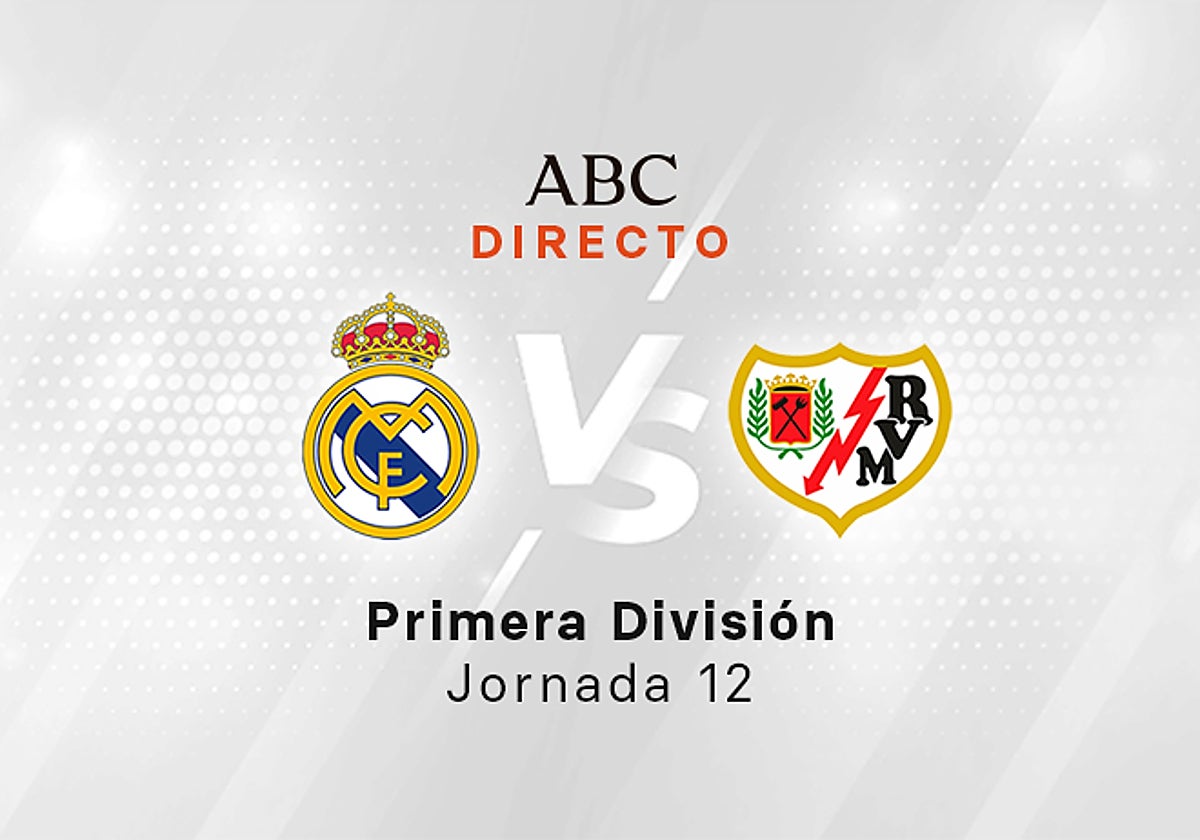 Real Madrid - Rayo, estadísticas del partido