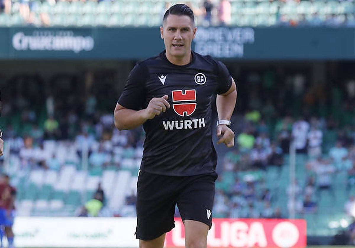 El colegiado Ortiz Arias