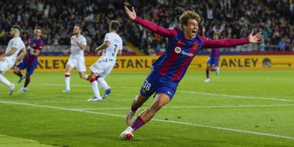 33 segundos y dos toques para entrar en el Olimpo