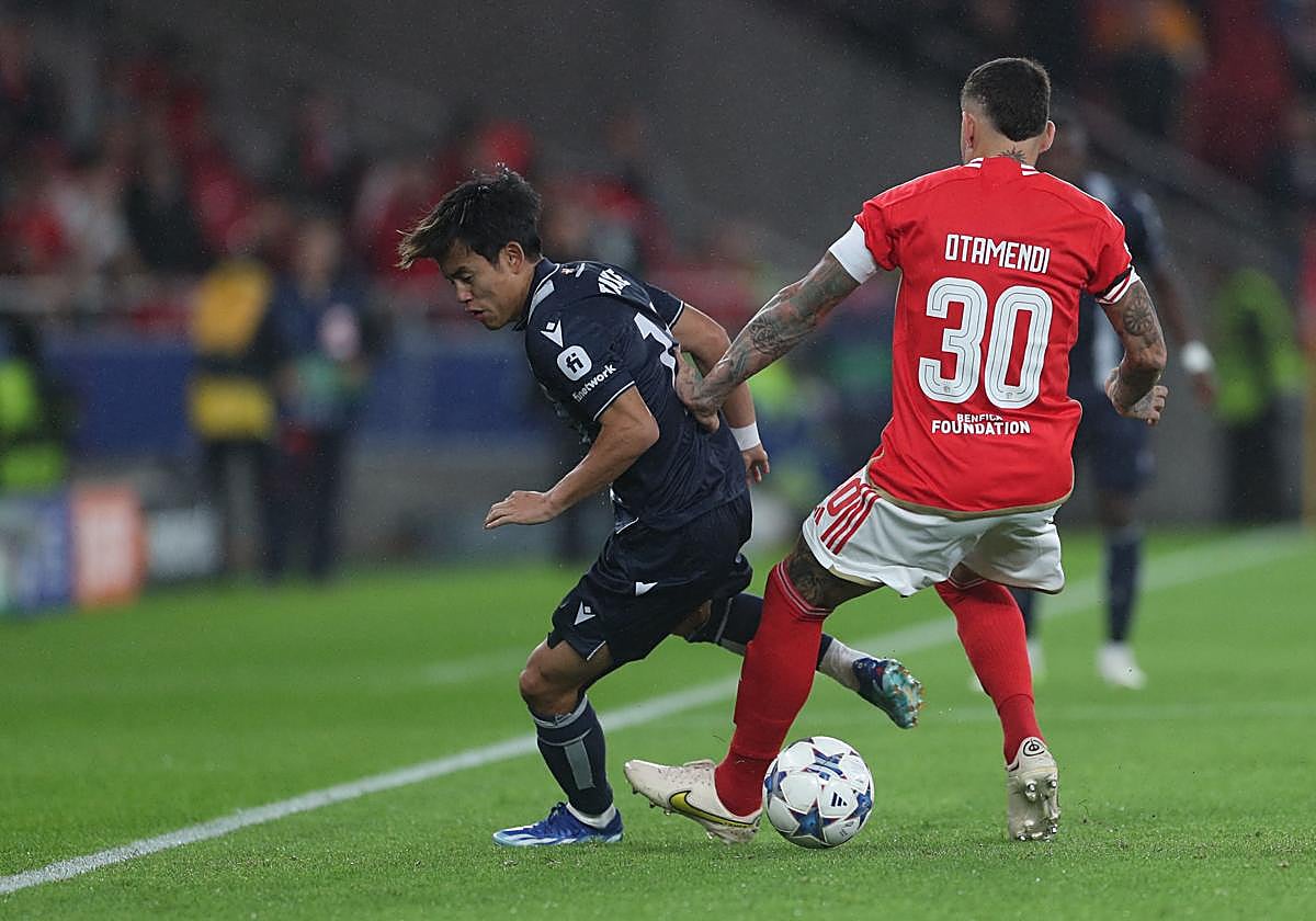 Real Sociedad - Benfica, estadísticas del partido de Champions