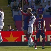 Así fue el posible penalti de Tchouaméni a Araujo