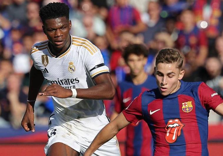 Tchouaméni, durante el clásico