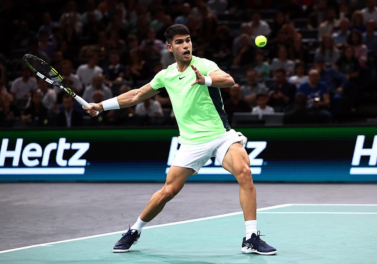 Safiullin - Alcaraz, en directo: partido de Masters 1.000 de París hoy