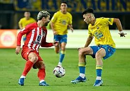 Las Palmas - Atlético en directo hoy: partido de la Liga, jornada 12