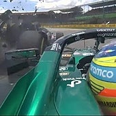 Los caminos de Alonso y Ocon vuelven a cruzarse: «¡Maldito idiota!»