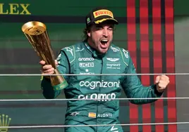 Heroico Alonso en su octavo podio del año
