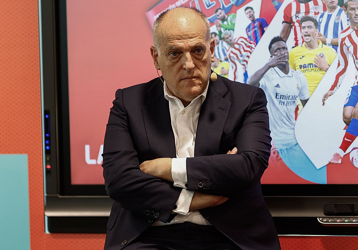 Javier Tebas, presidente de LaLIga