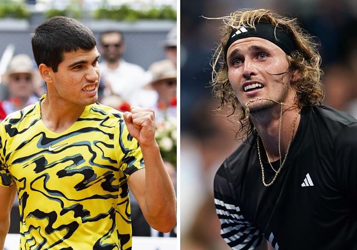 Estadísticas del partido entre Carlos Alcaraz y Alexander Zverev