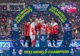 Canadá alcanza la gloria en Sevilla conquistando la Billie Jean King Cup