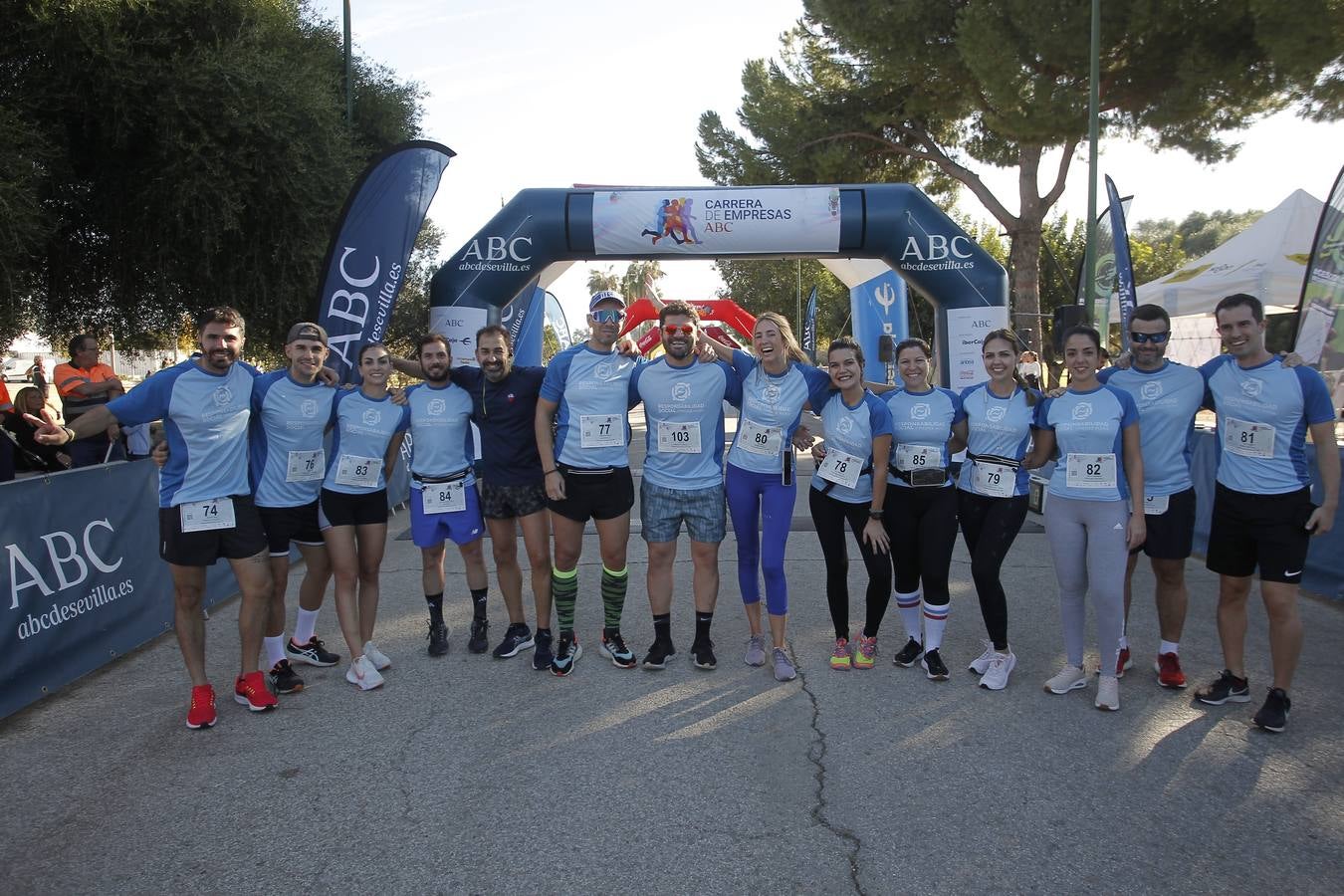 Celebración de la Carrera de Empresas de ABC de Sevilla